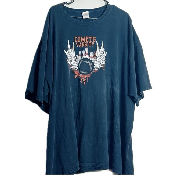 Comet varsity short sleeve graphic T-shirt, men’s 4x - Picture 1 of 7